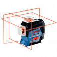 Linijinis lazerinis nivelyras Bosch GLL 3-80 C Professional + stovas BS 150